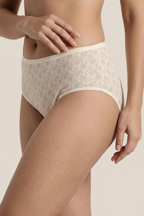 Zivame Medium Rise Full Coverage Hipster Panty (Pack of 3) - Multicolor — image 7